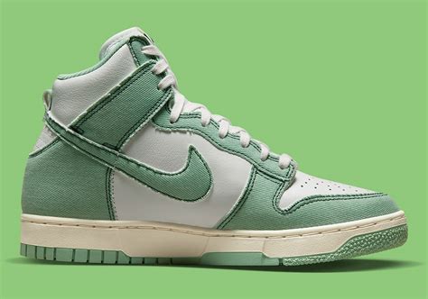 nike dunk grün high|nike dunk high green denim.